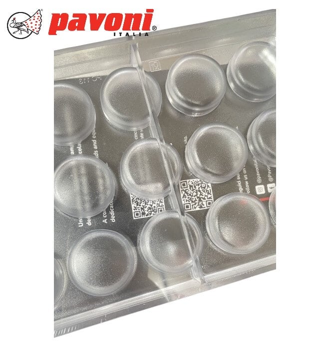 พิมพ์อบขนมโพลีคาร์บอเนตทรงกลม PAVONI PC113FR 21 ช่อง
